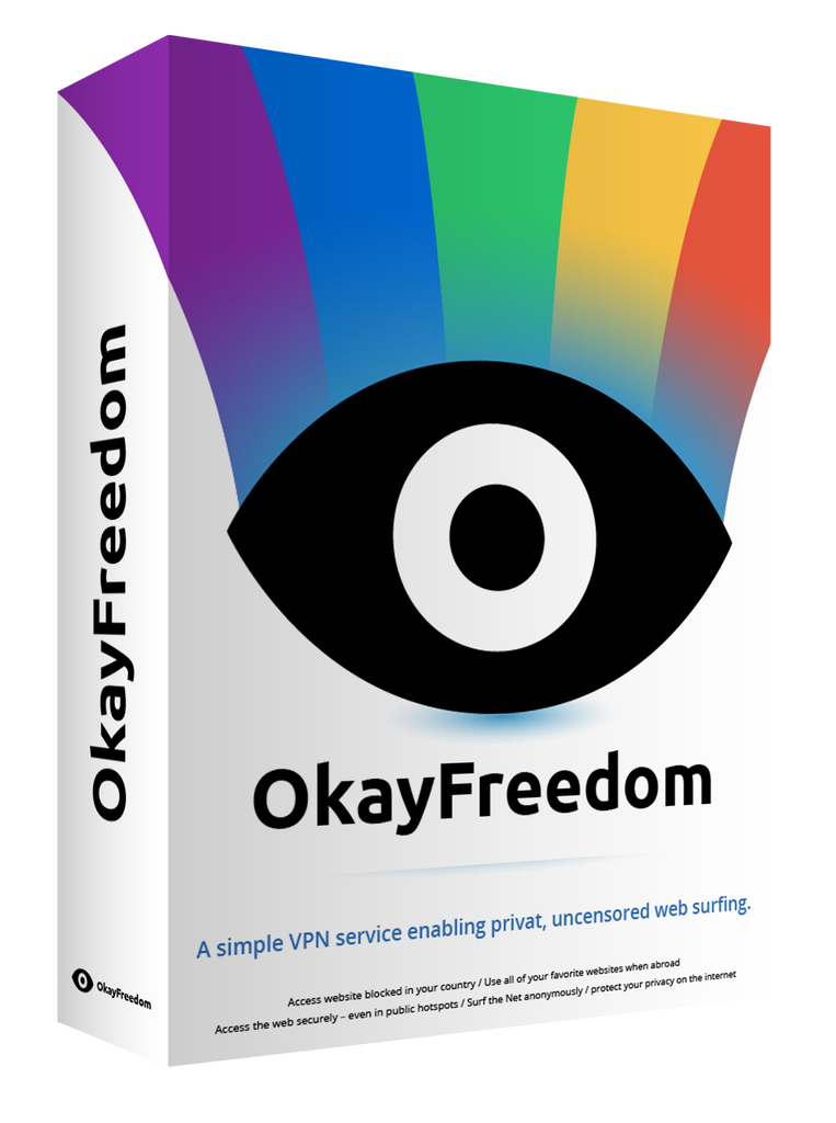 Okay.png OkayFreedom VPN Premium 1 AN Cl? 10Gb/Mois CLé - Image 1