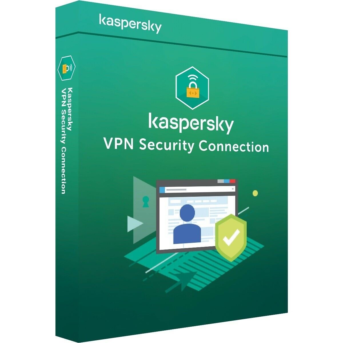 kaspe.jpg Kaspersky VPN Secure Connection 1 an 5 appareils Clé globale - Image 1